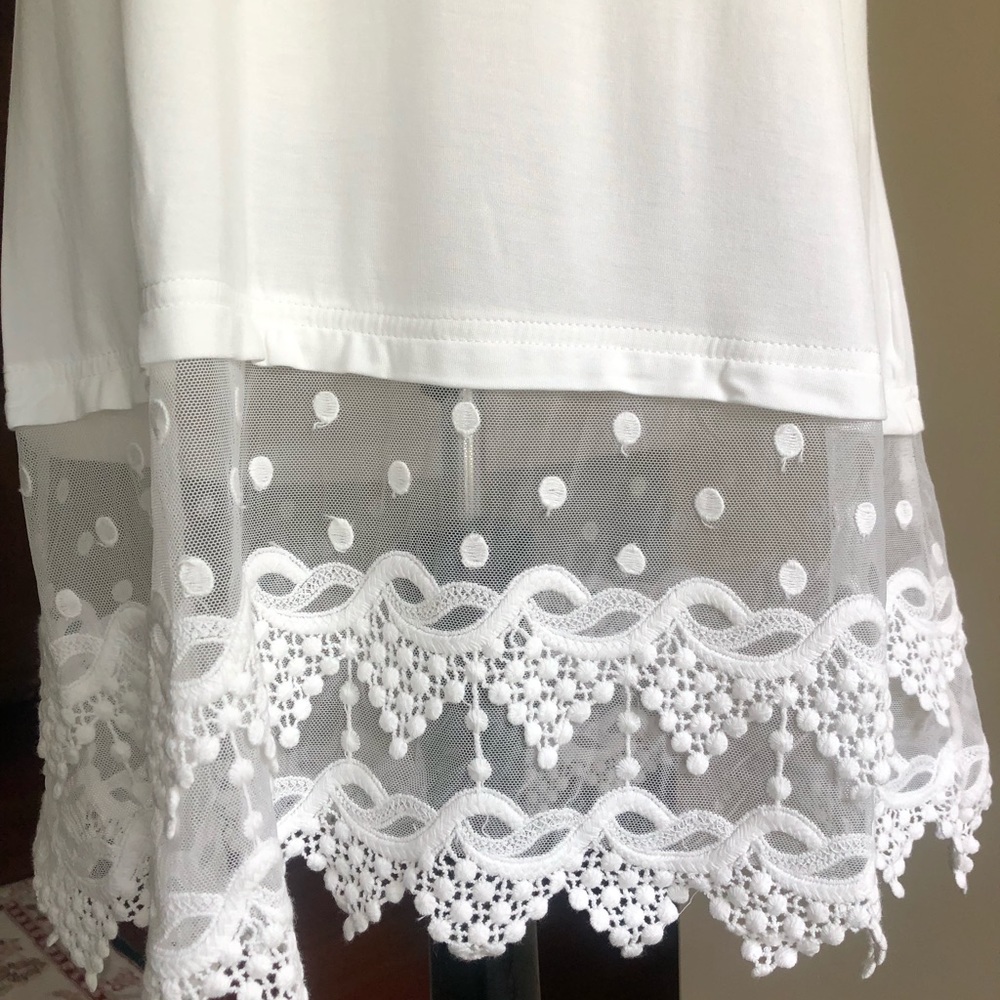 Camisoles in off white - Picture 4 of 8